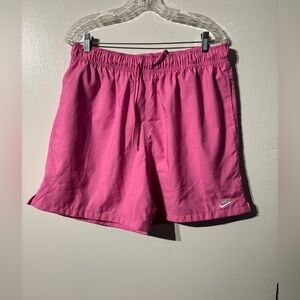 Nike Women’s Athletic Shorts Pink Drawstring Mesh Lined Size Large NEW
(672)